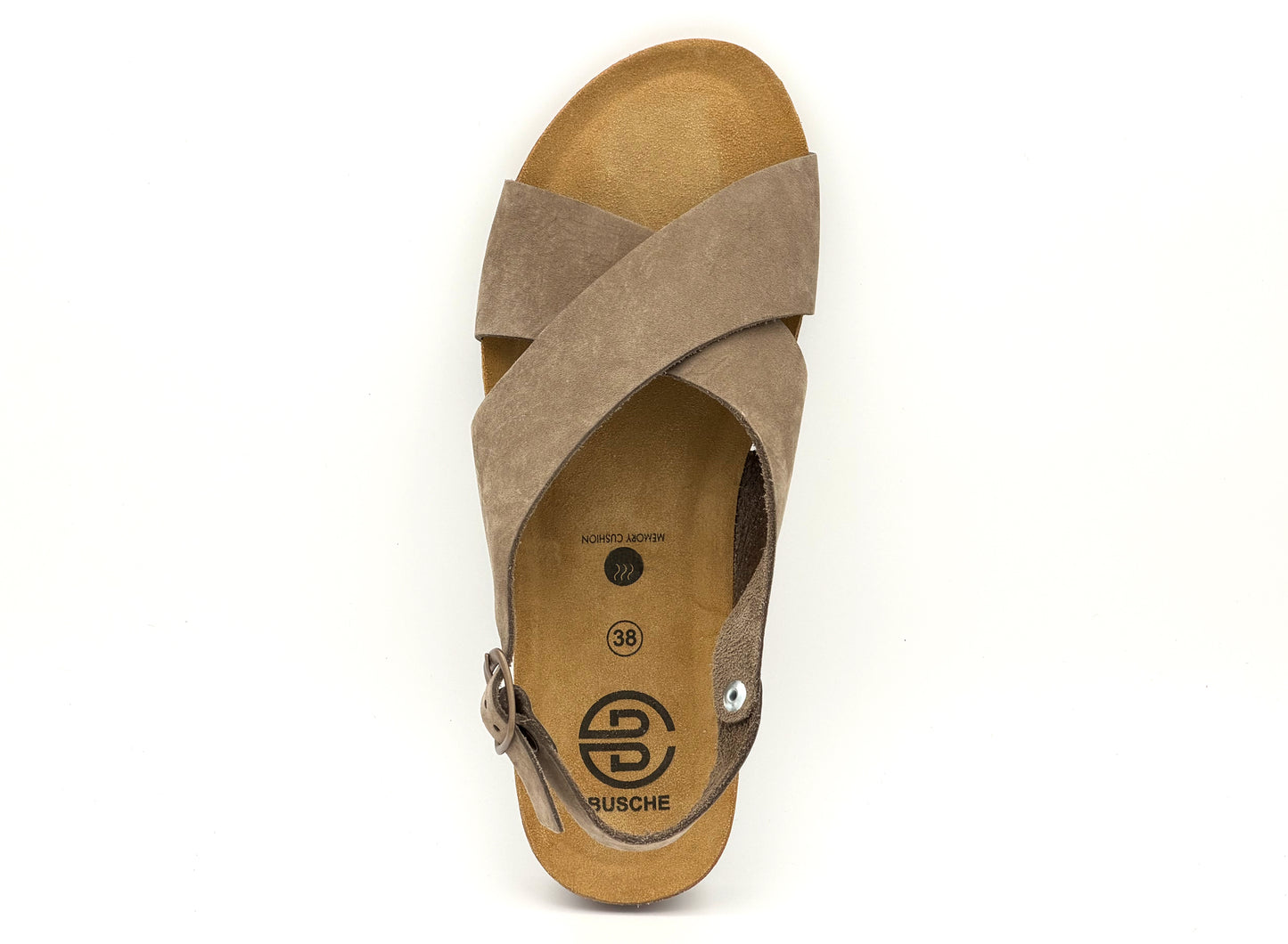 Busche Almeira Slingback Sandale kaki