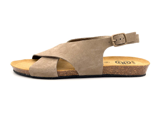 Busche Almeira Slingback Sandale kaki