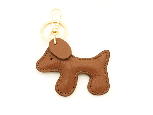 Doggy Keychain Brown