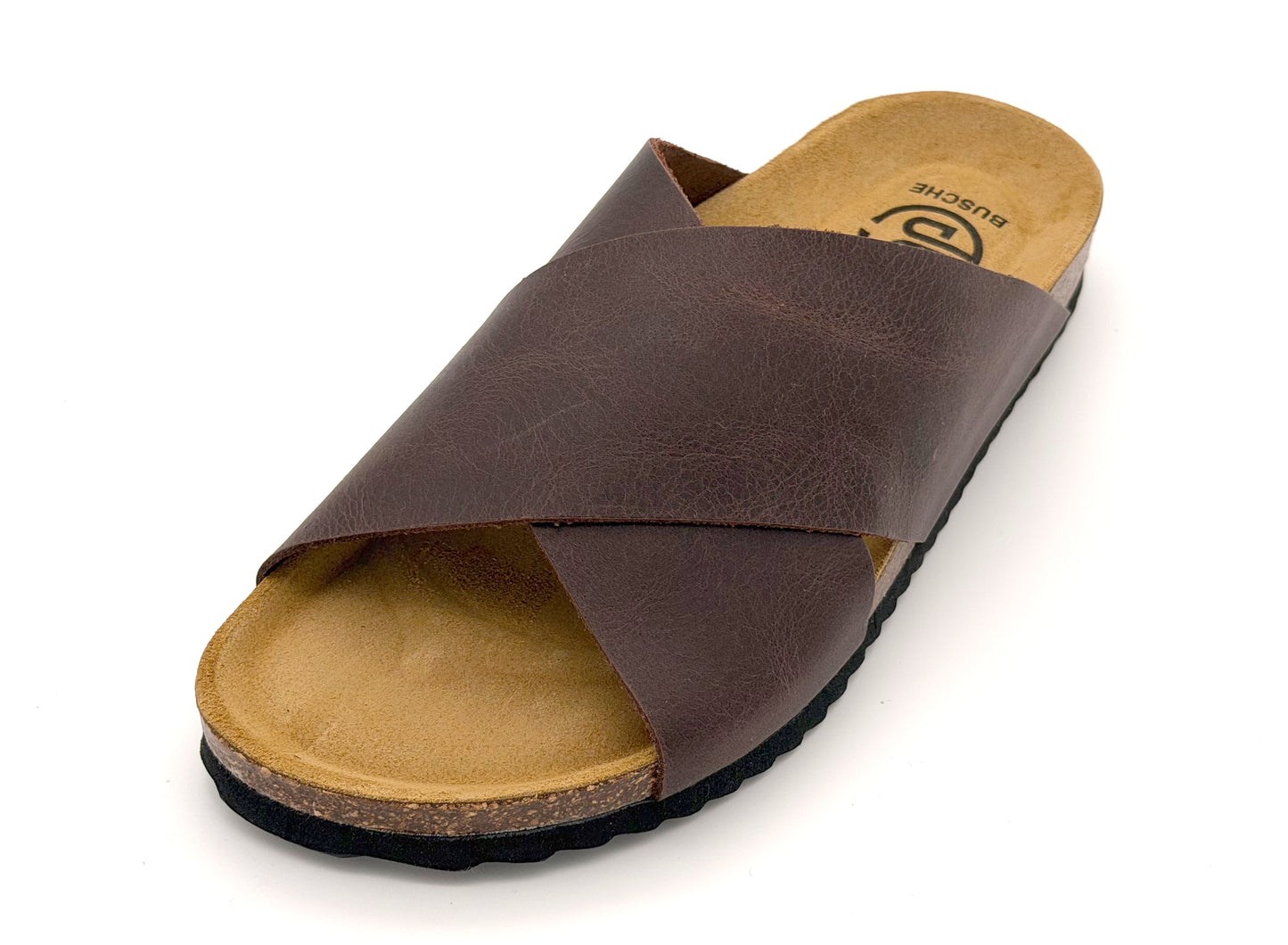 Busche Menorca Fussbett Slipper coffee