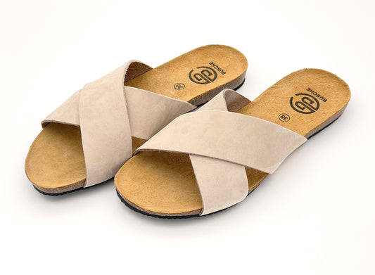 Busche Tropez Sandale nocciola beige