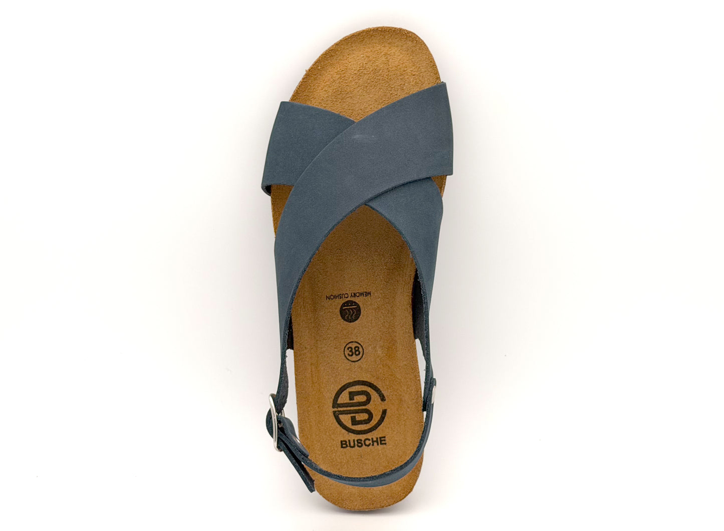 Busche Almeira Slingback Sandale atlantik blue