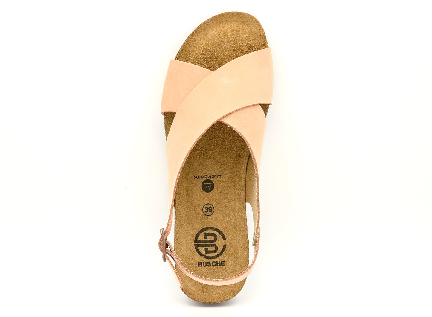 Busche Almeira Slingback Sandale sinai beige