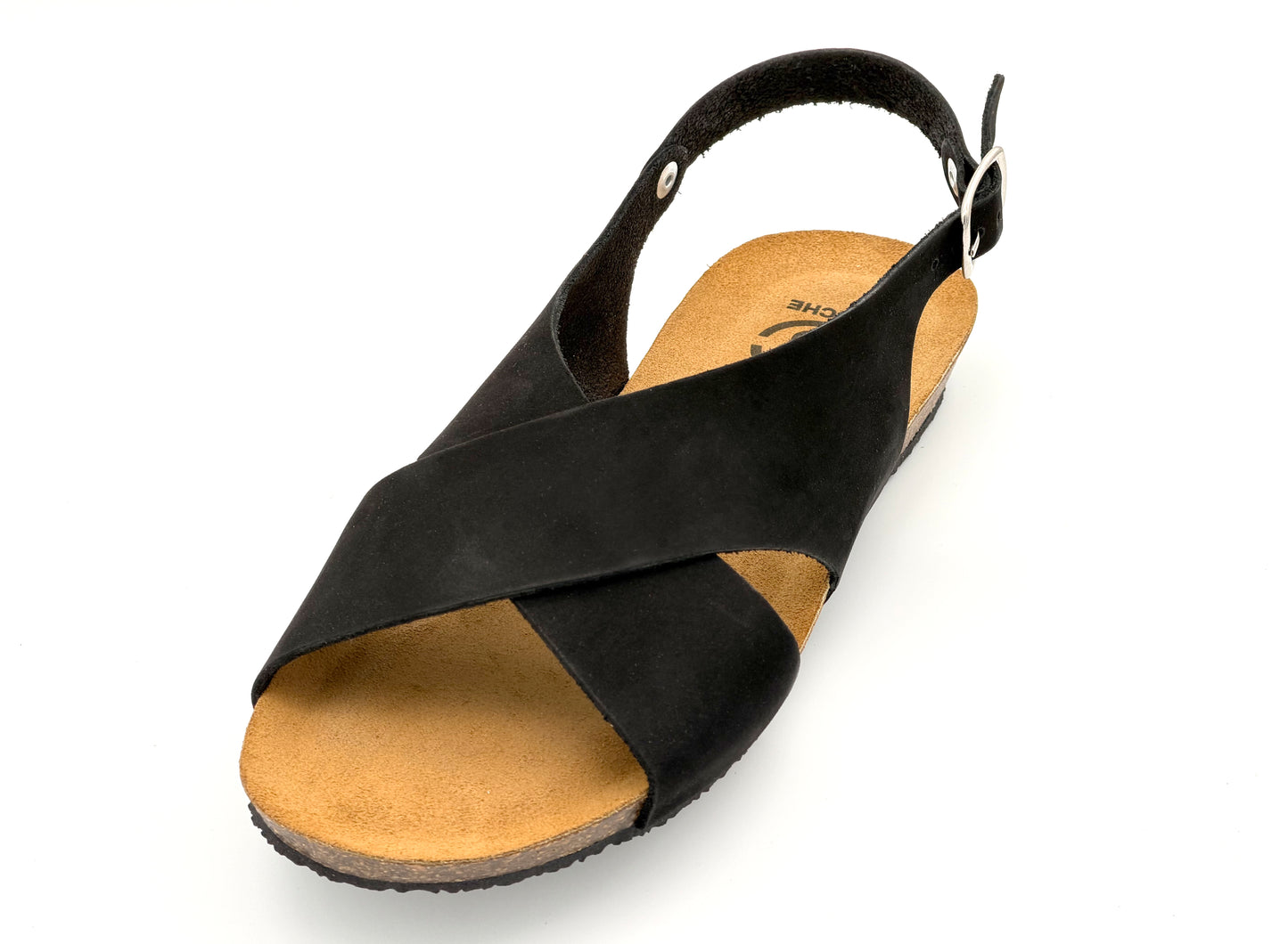 Busche Almeira Slingback Sandale negro