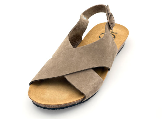 Busche Almeira Slingback Sandale kaki