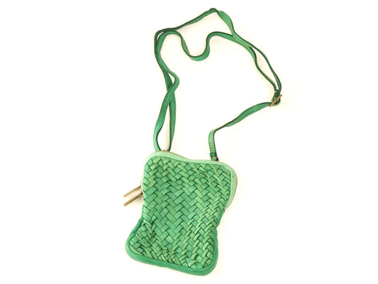 Umhängetasche Petite Tresse Green